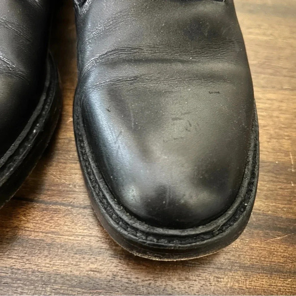 Christopher Kane Leather Crystal Embellished Combat Biker Boots Size 39 Italy - Picture 5 of 16